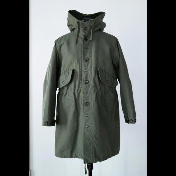 Engineered Garments Green Highland Parka Sz. S